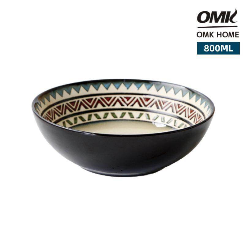 OMK American retro style Ceramic 8 inch bowl 800ML ราคา 378 บาท*ส่งฟรี