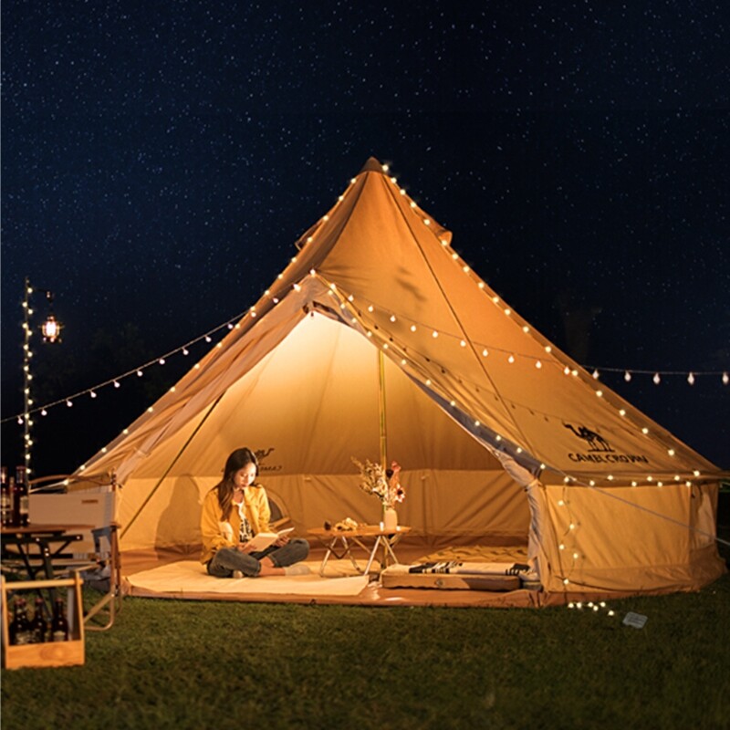 Camel Crown Camping Mood Lights Camping Picnic Outdoor Lights Rechargeable Lights Solar Camping Lights Extra Long Lifetime ราคา 144 บาท*ส่งฟรี