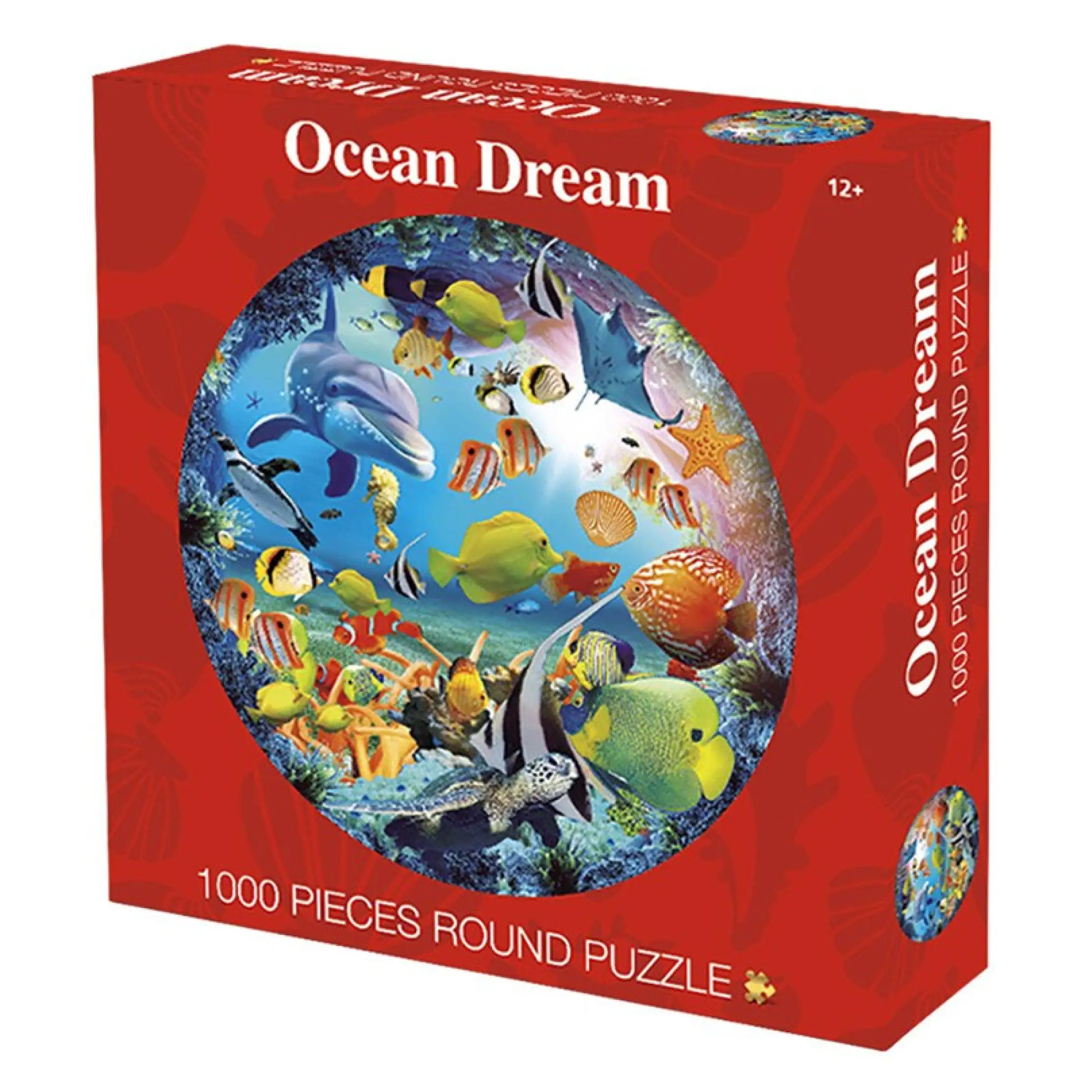 Mainan Puzzle Jigsaw Anak, Mainan Puzzle Bulat Untuk Anak-Anak, Mimpi Laut  Dan Dinosaurus Dunia 1000 Kapsul Latihan Tangan Dan Otak, Permainan  Pendidikan | Lazada Indonesia