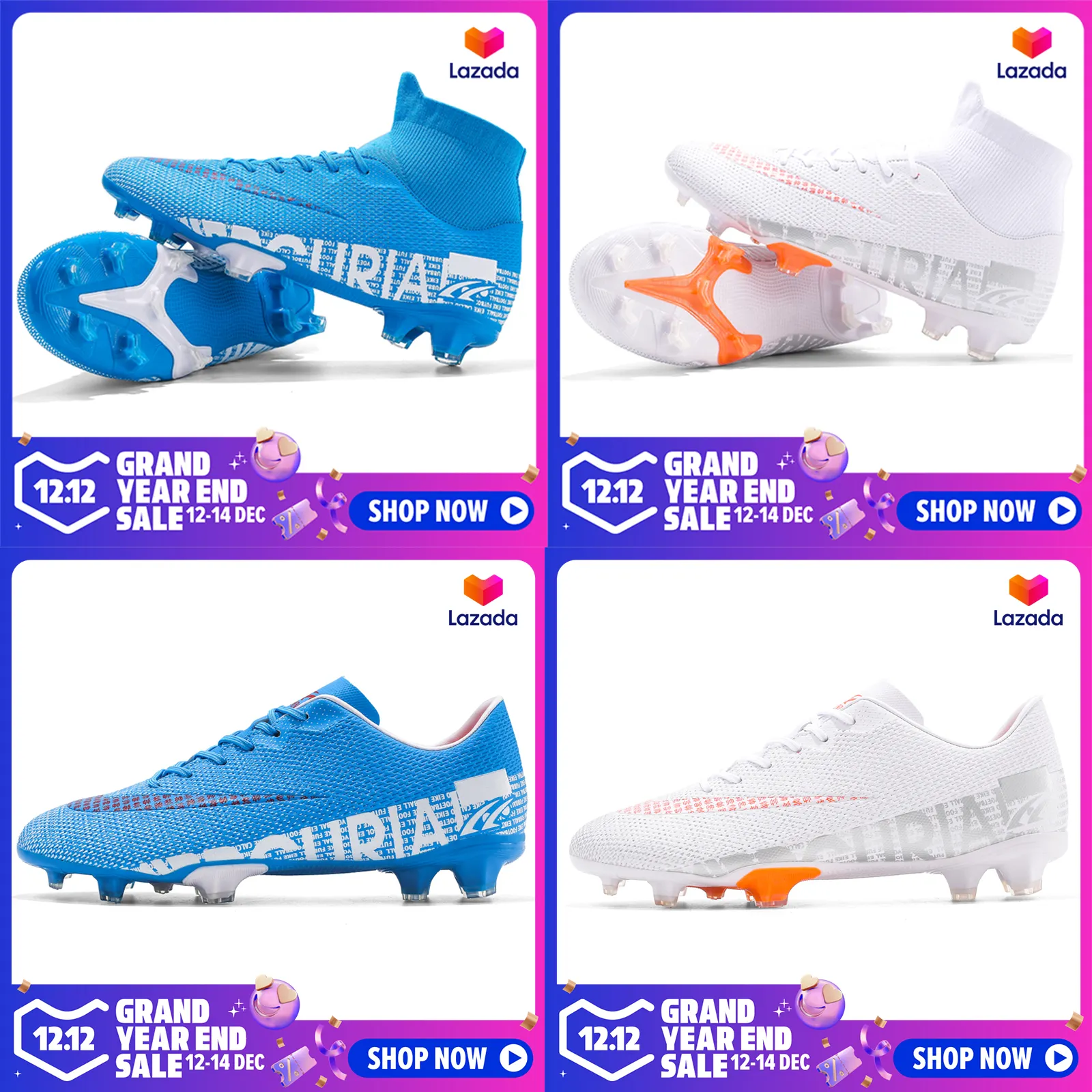 soccer shoes size 14