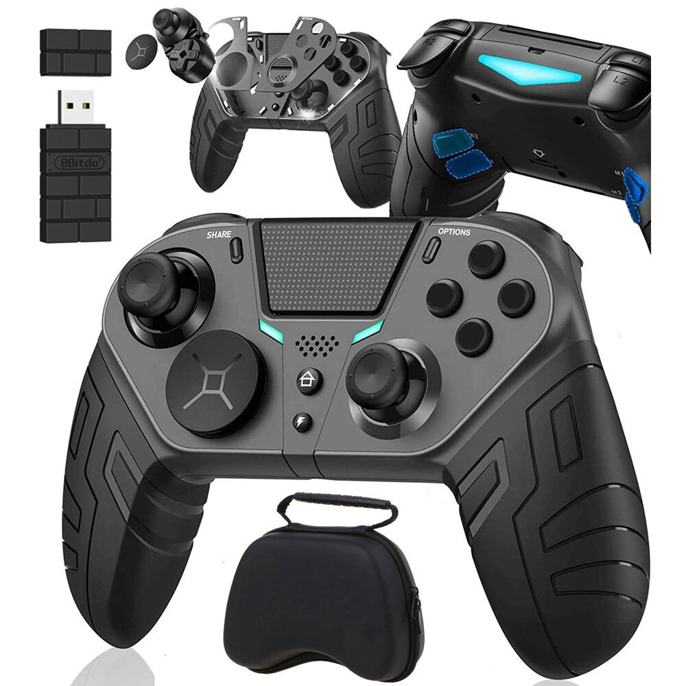 Bộ điều khiển cho PS4 PS3 PS PlayStation 4 3 PC di động không dây Bluetooth điều khiển Android TV Gamepad chơi game Tay cầm chơi game phím điều khiển điện thoại