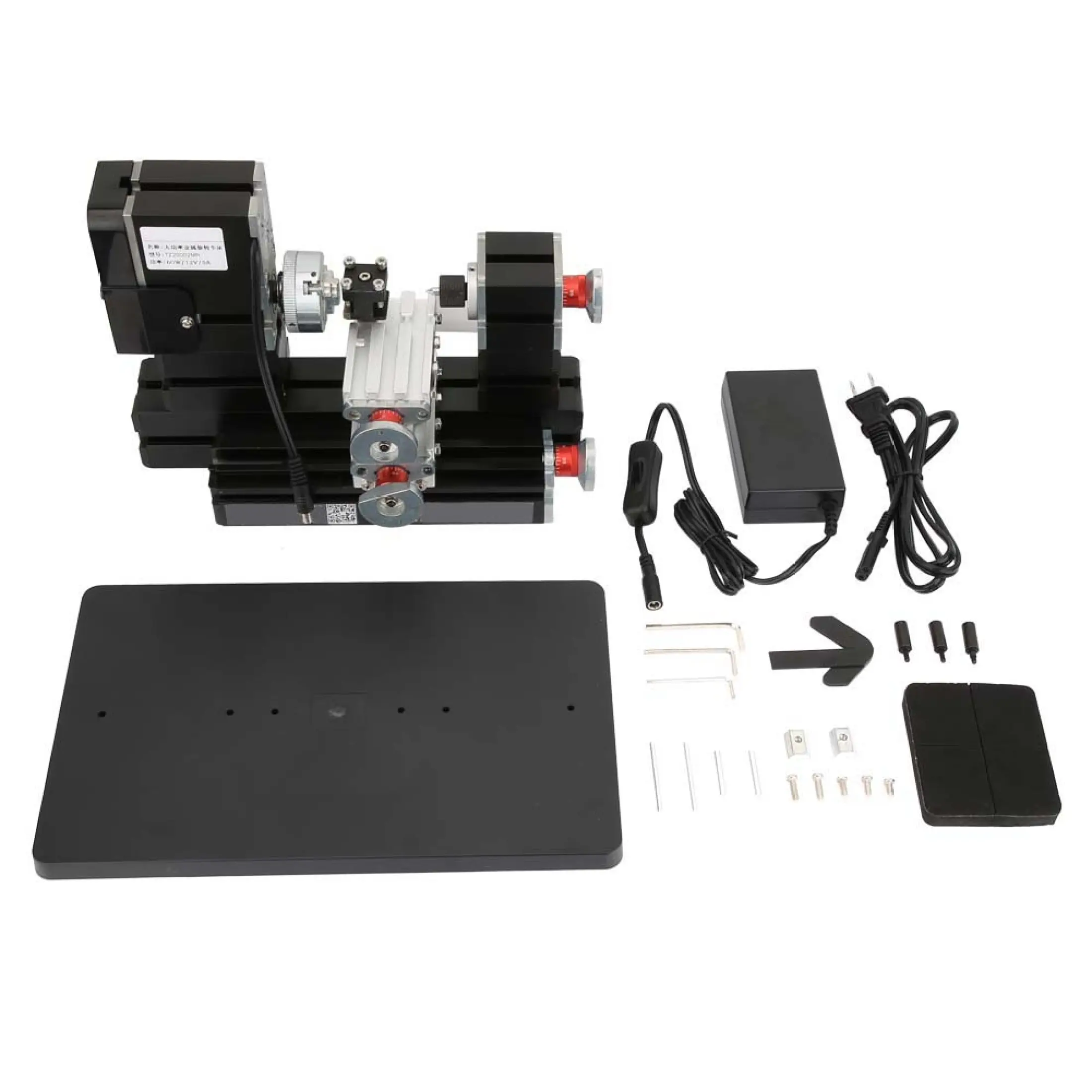 Free Shipping Metal Lathe Benchtop Wood Lathe Mini Milling Machine Lathe Machine For Model Making For Tz20002mr Lathe Bench Drill Lazada Ph