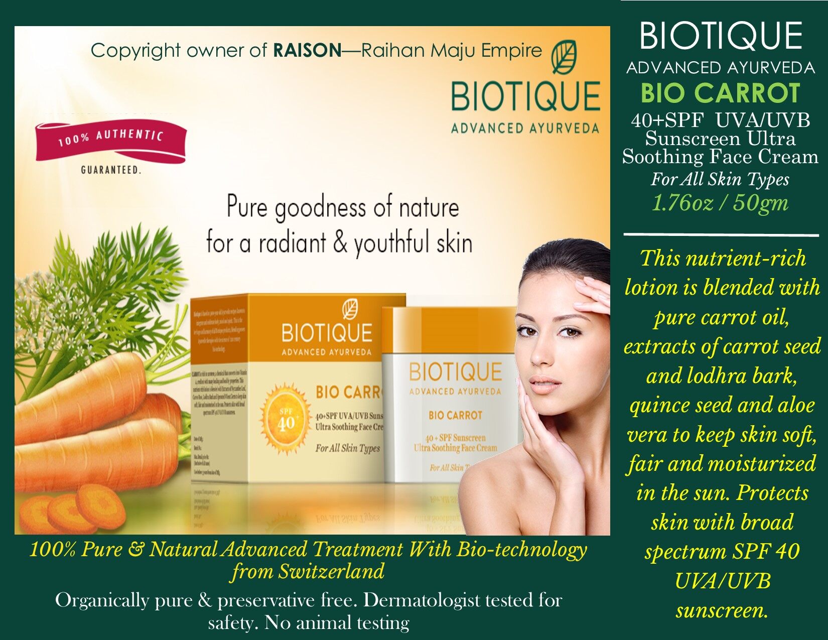 biotique advanced ayurveda sunscreen