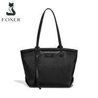 FOXER original tote bags for women ladies large capacity tote bag commuting bag