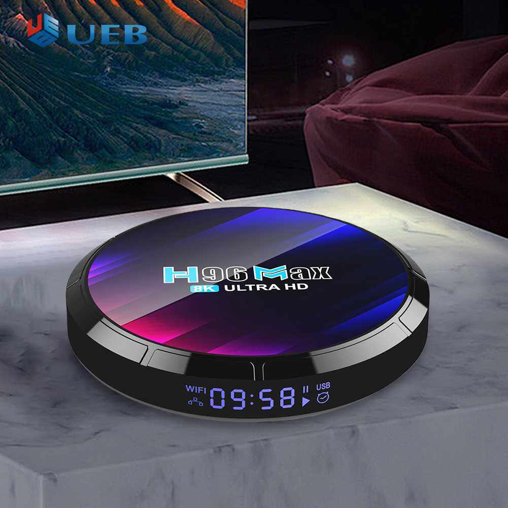 H96 MAX RK3528 Media Player Bluetooth-Compatible5.0 Set Top Box Support 8K Video Decoding Support H.265/HDR/HEVC/MPEG for Android 13 Harga 265 Ringgit*Penghantaran Percuma