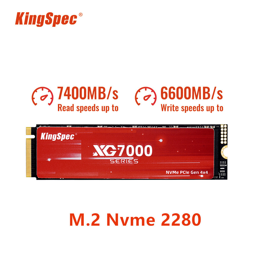 Kingspec NVMe M.2 SSD 1TB 2TB 512GB 4TB SSD cho PC nmve M.2 PCIe 4.0x4 2280 NVMe SSD gen4 x 4 2242 ổ