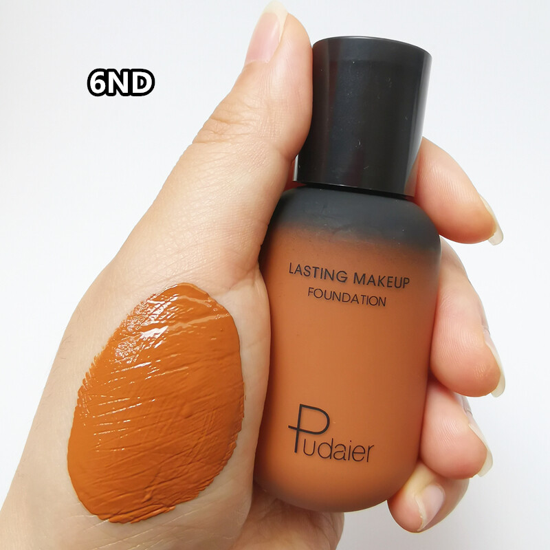 Gambar Imported from JapanWheat color tanning liquid foundation European and American makeup bronzer dark skin tone free men and women concealer repair base makeup stage makeup