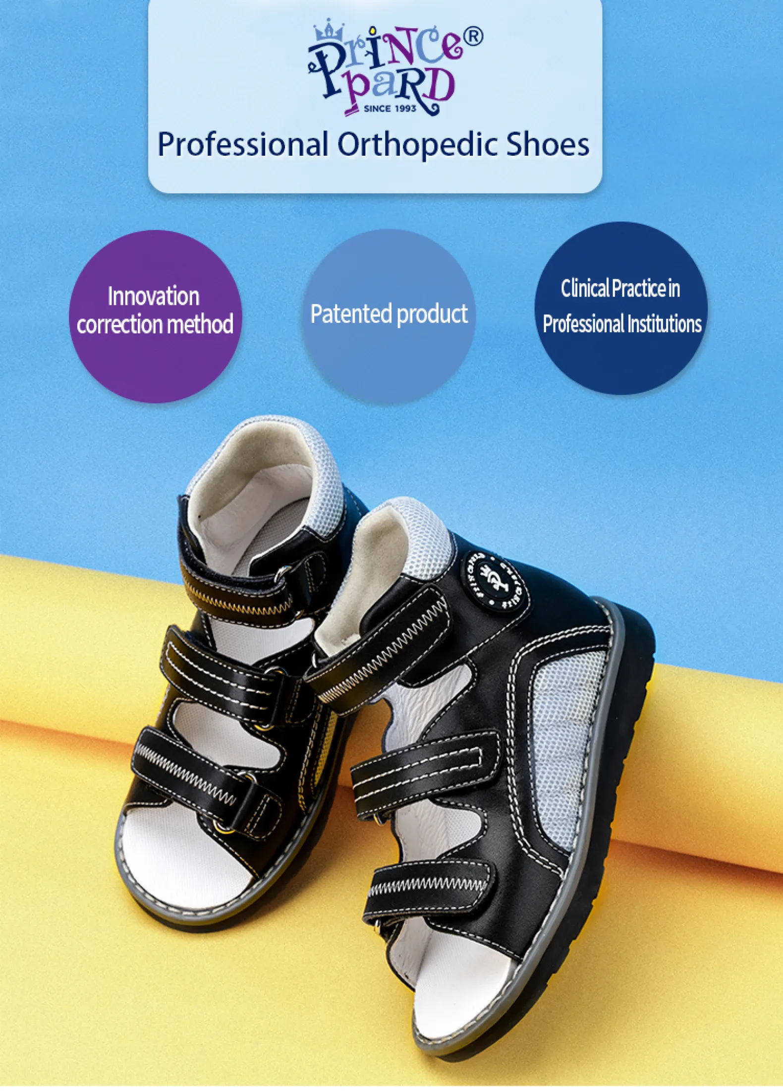 orthopedic footwear on Princepard Comfort Leather Children S Orthopedic Sandals Shoes With Arch Support Sandal For Baby Boys Lazada Ph