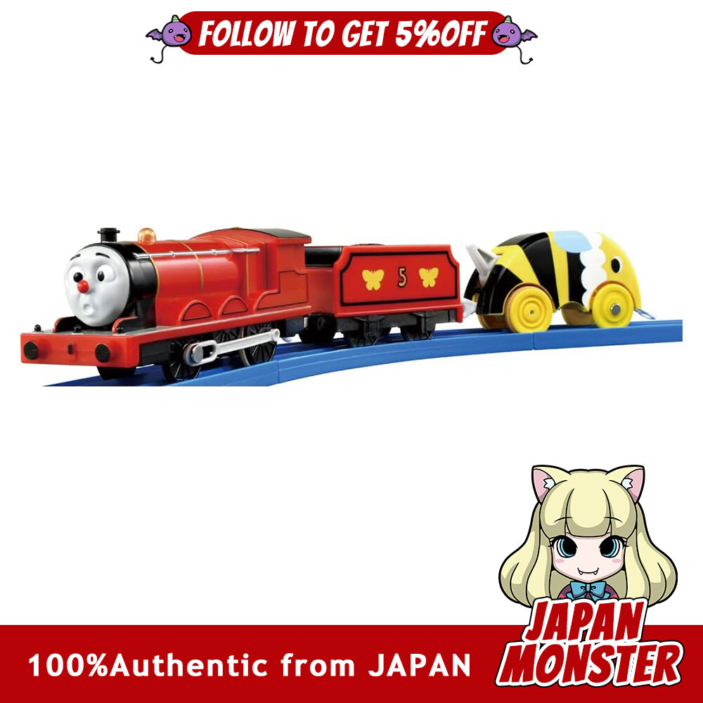 Takara Tomy Plarail Thomas TS 14 Plarail James and Honey Bee Running Train Toy
