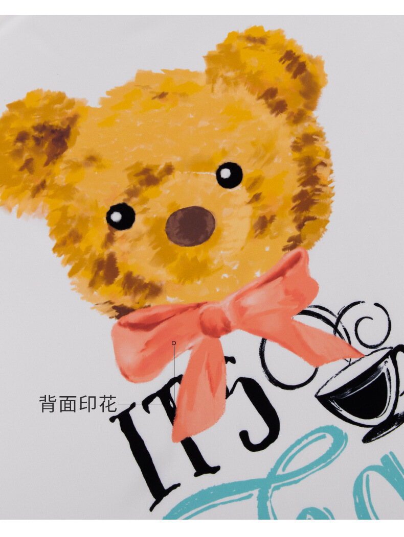 Váy ngủ nữ Cho Phụ Nữ, V-Cổ Cài Cúc Voan Phim Hoạt Hình Mùa Hè Mỏng Ngủ