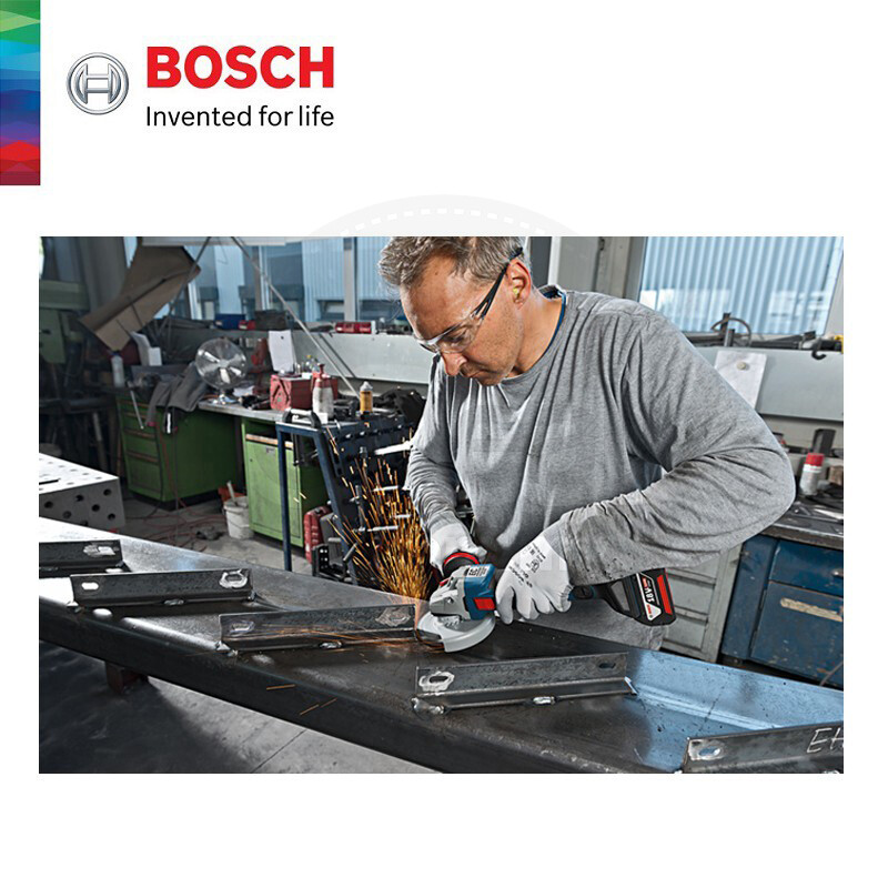 BOSCH Cordless Angle Grinder Kit GWS 18V-10 (HD) - 06019J40L1