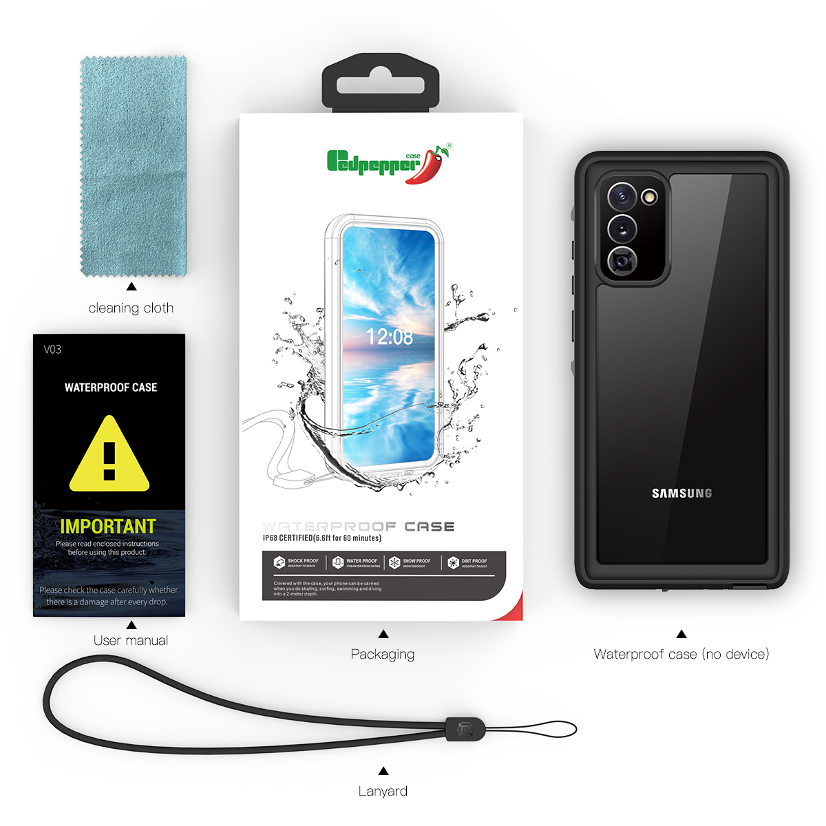 galaxy s21 ultra 5g waterproof case