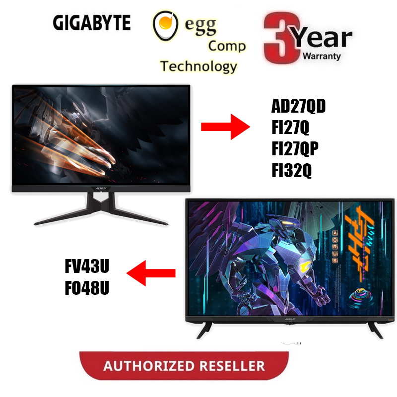 Fv43u Gaming Monitor Gigabyte Aorus 43 Fv43u Monitor Gamer