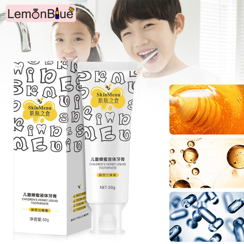 Gambar Teeth Cleaning Toothpaste Deeply Cleaning Stain Removal Oral Care Tool for Kids Teeth Cleaning Toothpaste Deeply Cleaning for Kids Children Deeply Cleaning Stain Removal Oral Care Tool