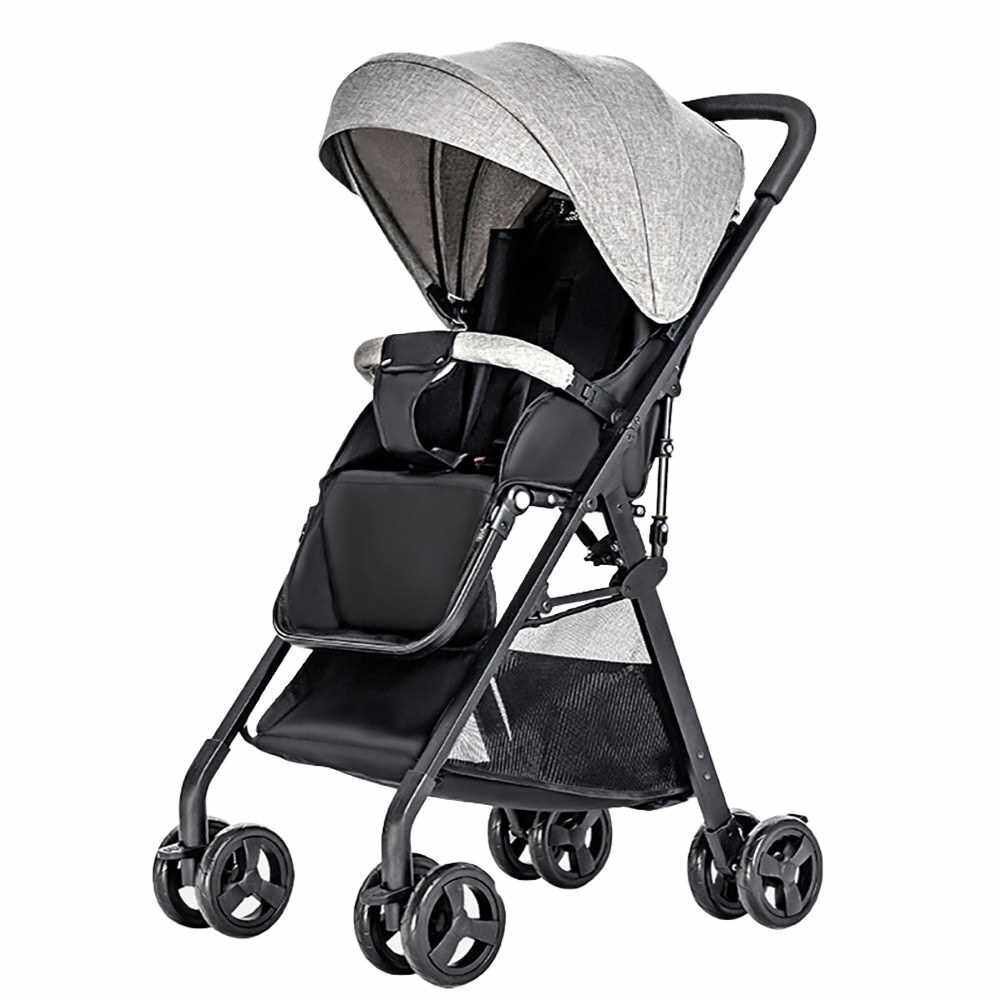 stroller with extended canopy