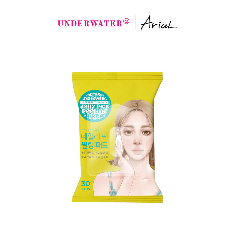 ARIUL Stress Relieving Daily Pick Peeling Pad - 30sheets - Jenama Ariul Harga 26 Ringgit*Penghantaran Percuma