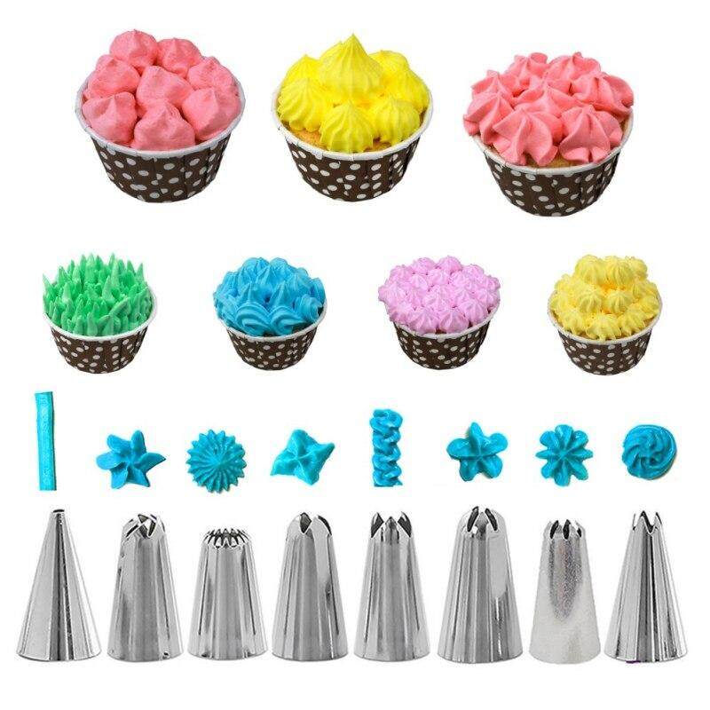 Niceeshop 14pcs Cake Decorating Supplies Kit Cupcake Decorating