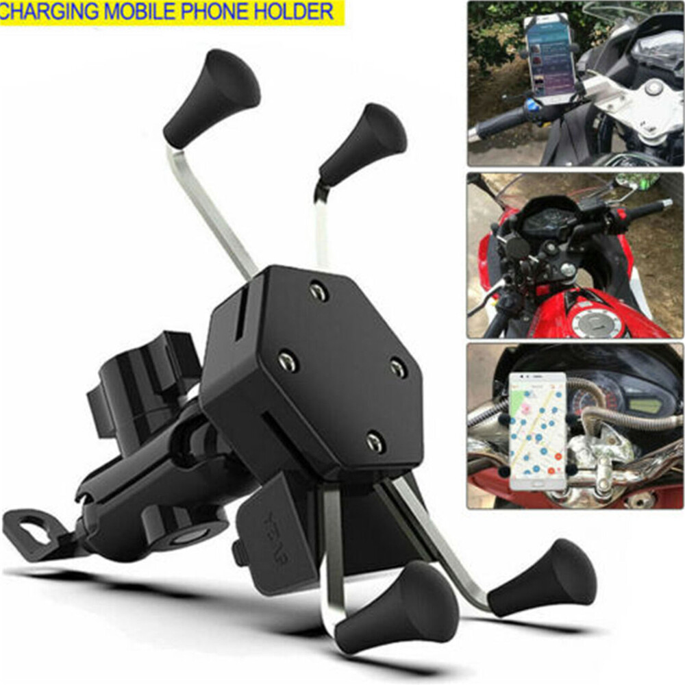 bike mobile holder with charger