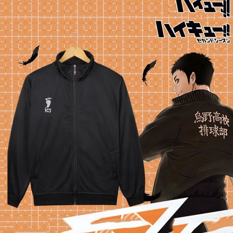 Buy Haikyuu Karasuno Jacket Online at a Better Price Lazada Malaysia