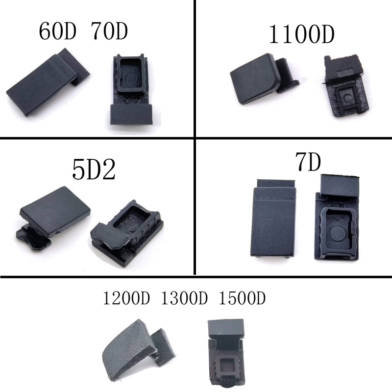 Nắp cao su cửa pin cho canon 60d 70d 1100d 5d2 7d 1200d 1300d 1500d phụ tùng sửa chữa máy ảnh kỹ thuật số