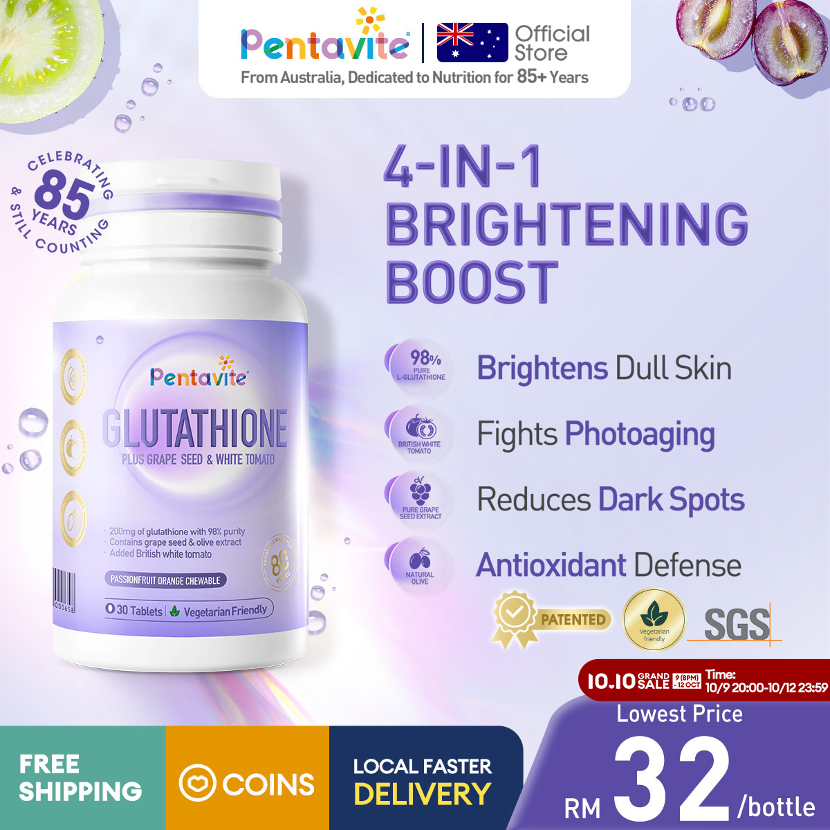 what does glutathione iv infusion benefit for Introducing Glutathione IV Therapy at Almas Aesthetics  a powerful  antioxidant treatment designed to refresh, rejuvenate, and restore your  natural radiance   Benefits you'll love:  Skin brightening & glow 