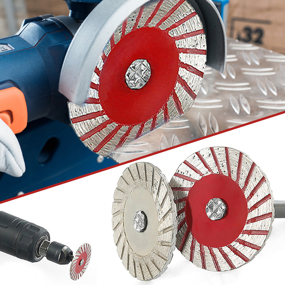 Eg Bộ đĩa Lưỡi cắt kim cương mini 6mm cho máy Dụng cụ xoay phụ kiện lưỡi cưa tròn đĩa bánh mài có trục gá