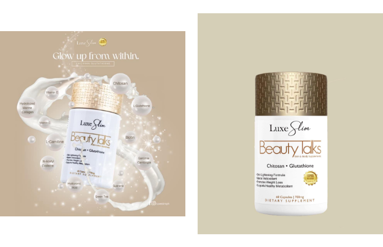 luxe slim beauty talks glutathione review Luxe Slim Beauty Talks Glutathione by Anna Magkawas 30-Day Hyaluronic Acid  Supplement Luxe Booster C+C Skin Care Luxe Lanna Capsules For Beauty -  Lazada