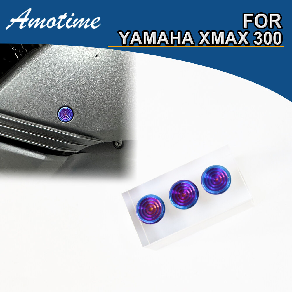 Applicable to Yamaha XMAX300 modified air filter screw decoration cap