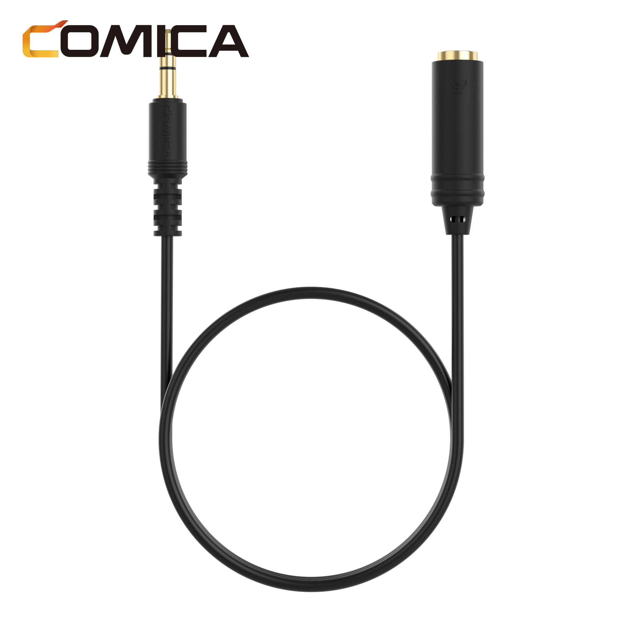 Comica 3.5mm TRS Female to TRS Male Audio Extension Cable for All Microphones Cameras with 3.5mm TRS interface (3 Meters) - ยี่ห้อ Comica ราคา 300 บาท*ส่งฟรี