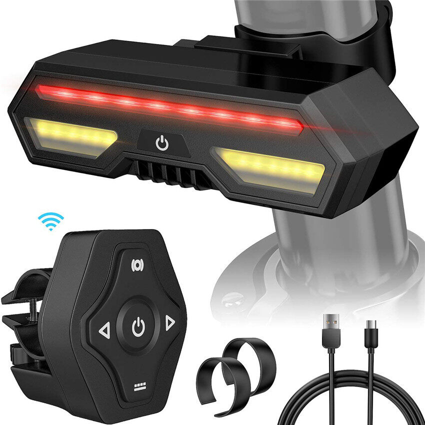 Đèn Hậu Xe Đạp, Đèn Báo Rẽ An Toàn Phụ Kiện Xe Đạp