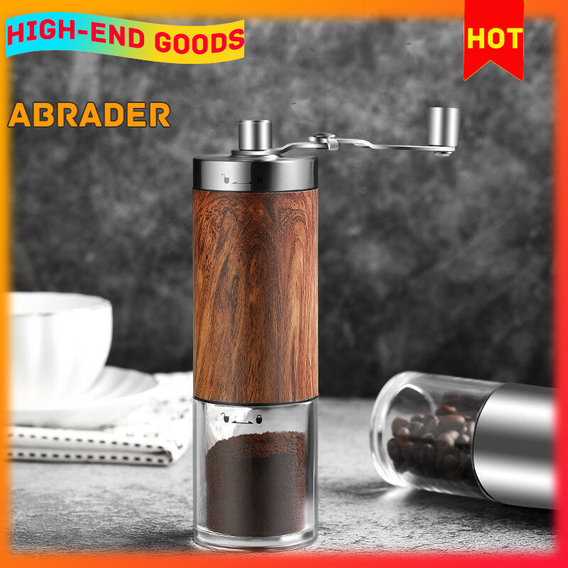 Gambar Manual Coffee Bean Grinder Hand Grinder Coffee Machine Home Small Portable Hand cranked Coffee Grinder