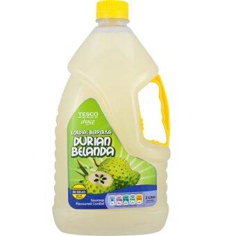 TESCO CHOICE SOURSOP CORDIAL 2L TESCO CHOICE SOURSOP CORDIAL 2L