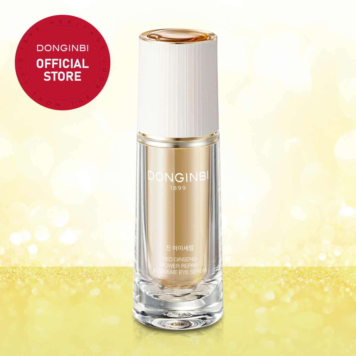 Gambar Donginbi Red Ginseng Power Repair Intensive Eye Serum 20ml, A premium eye serum that improves skin firmness around the delicate eye area.