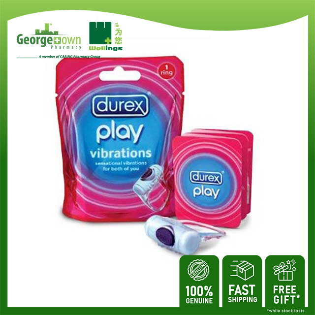Durex Pleasure Ring: Silent Vibrating Ring For Couples - Waterproof & Easy  To Use | Lazada Malaysia