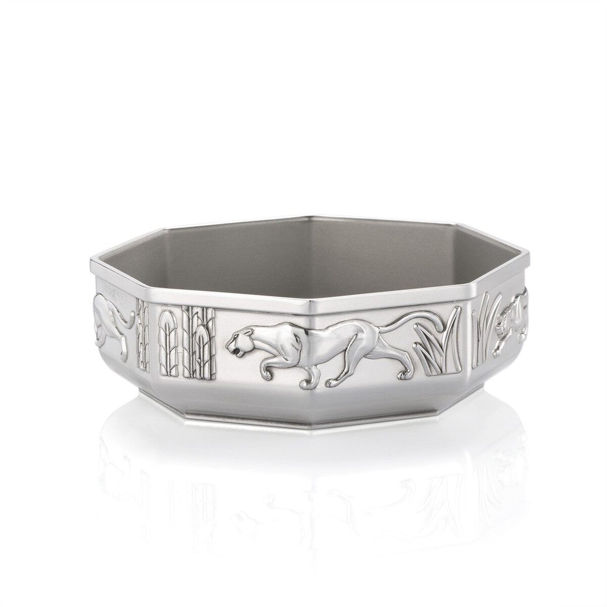 Gambar Royal Selangor Savannah Collection Pewter Panther Bottle Coaster Gift