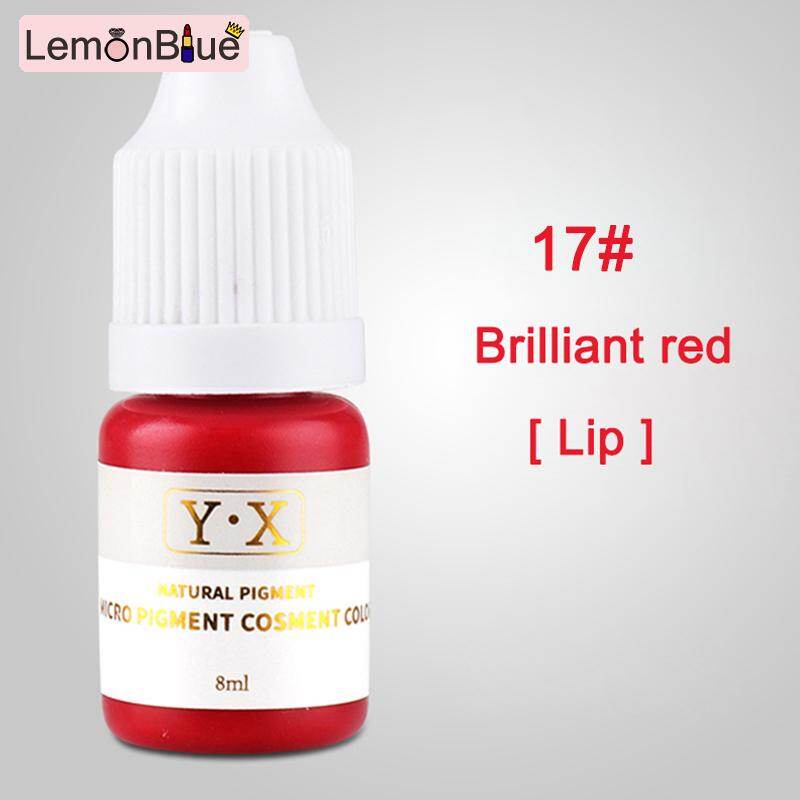 Gambar LemonBlue Semi Permanent Makeup Eyebrow Ink Lips Eye Line Tattoo Color Microblading Pigment 17#