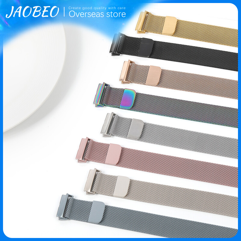 Milanese Loop Strap for Redmi 3 Lite Steel Metal Strap for Xiaomi mi band 3 Active smart Accessories ราคา 58 บาท*ส่งฟรี