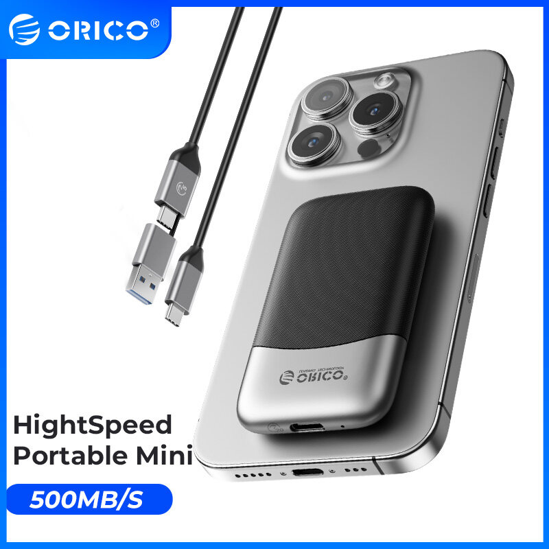 ORICO cực di động SSD Taichi mô hình bên ngoài ổ cứng lưu trữ thể rắn 2TB 1TB 512GB USB 3.2 Gen2 Loạ