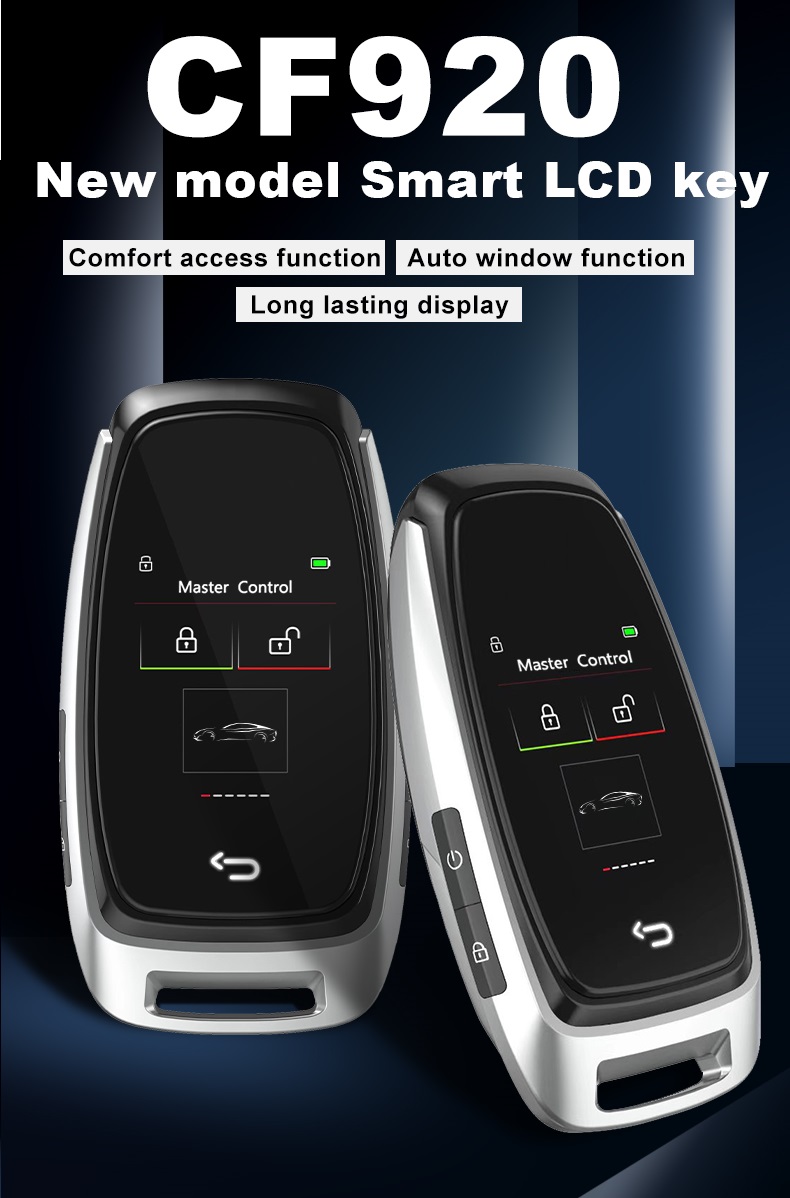 อุปกรณ์ประดับยนต์และชิ้นส่วนยานยนต์ Manlubao 920 สมาร์ท LCD Key จอแสดงผล IPS TFT หน้าจอ OGS สมาร์ท Trunk Keyless Entry System สแตนด์บายยาวเป็นพิเศษ ฟังก์ชั่นการเข้าถึงความสะดวกสบาย ฟังก์ชั่น wiindow อัตโนมัติ Fit สำหรับ BMW Benz Audi T ราคา 2,160 บาท*ส่งฟรี