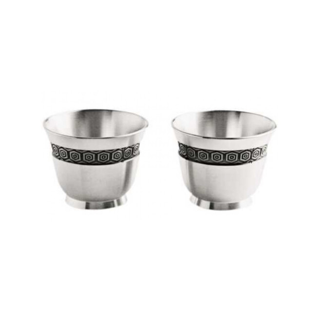 Gambar Royal Selangor Four Seasons Collection Pewter Chinese Tea Cup Pair Gift