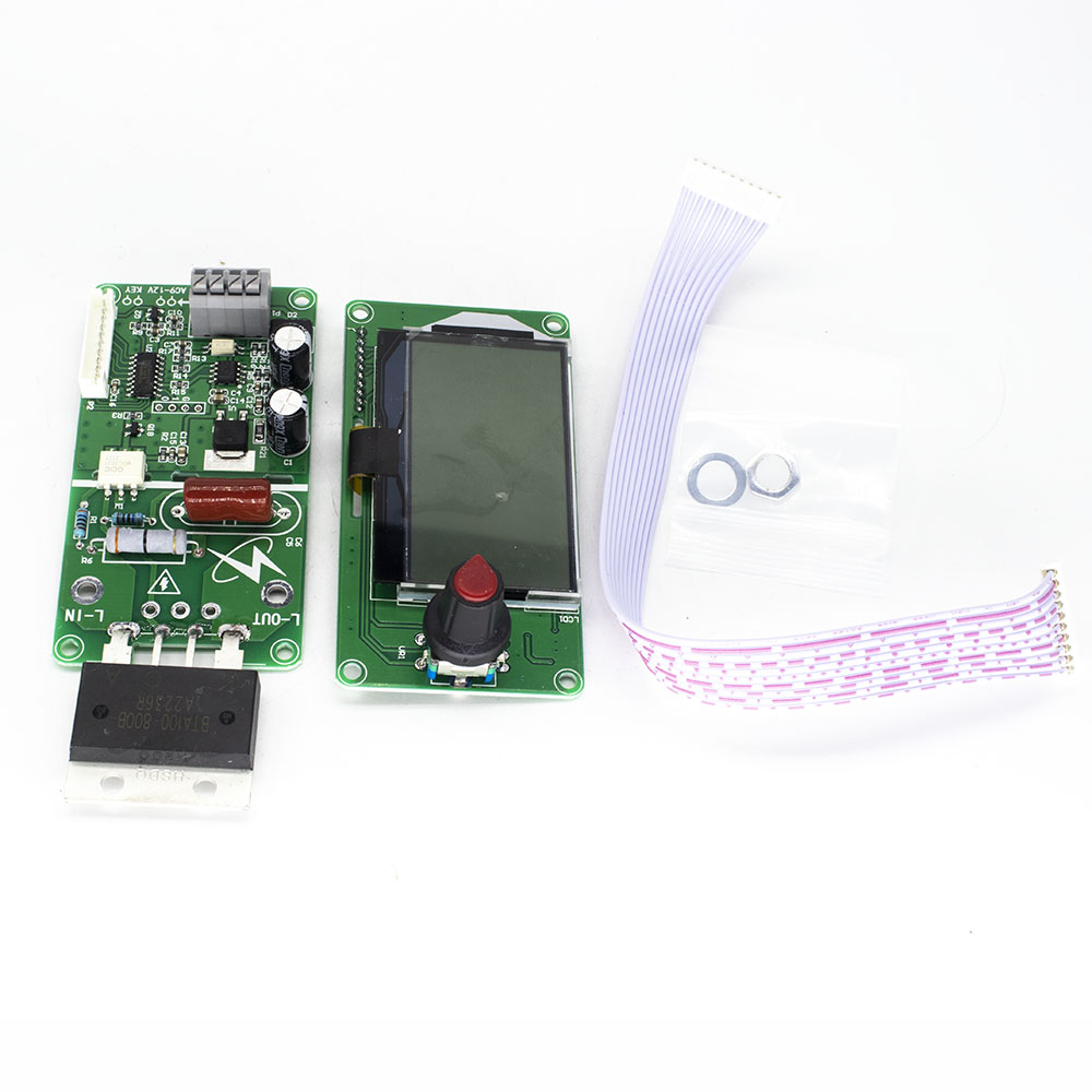 Diymore mô-đun điều khiển máy hàn điểm lcd kỹ thuật số 100a/40a bảng điều khiển xung đôi cho thiết bị hàn ắc quy gia đình