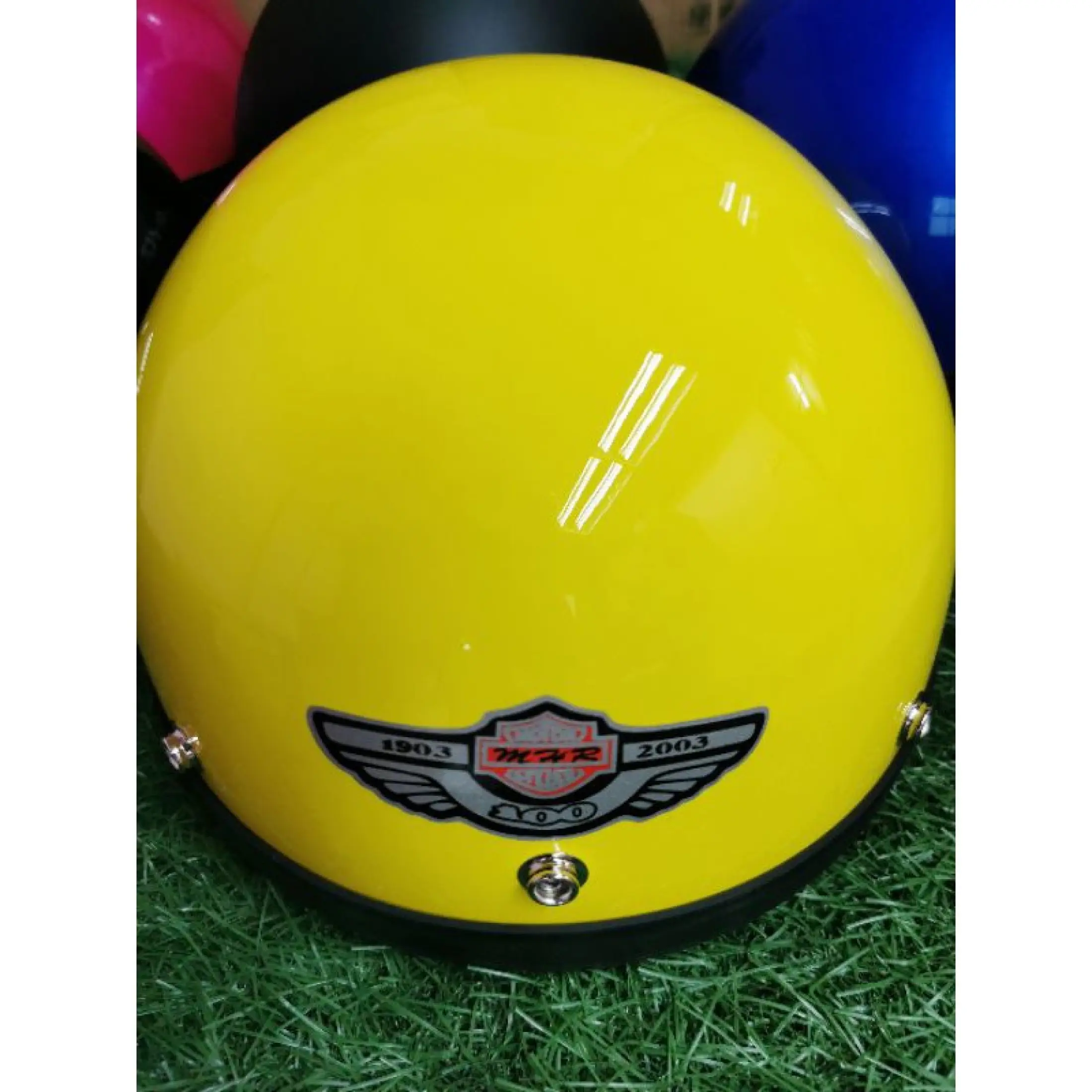 Ready Stock Mhr Original Steng Helmet Half Cut Helmet Kura Kura Baru Lazada