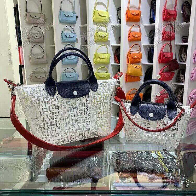 Longchamp on sale clear bag