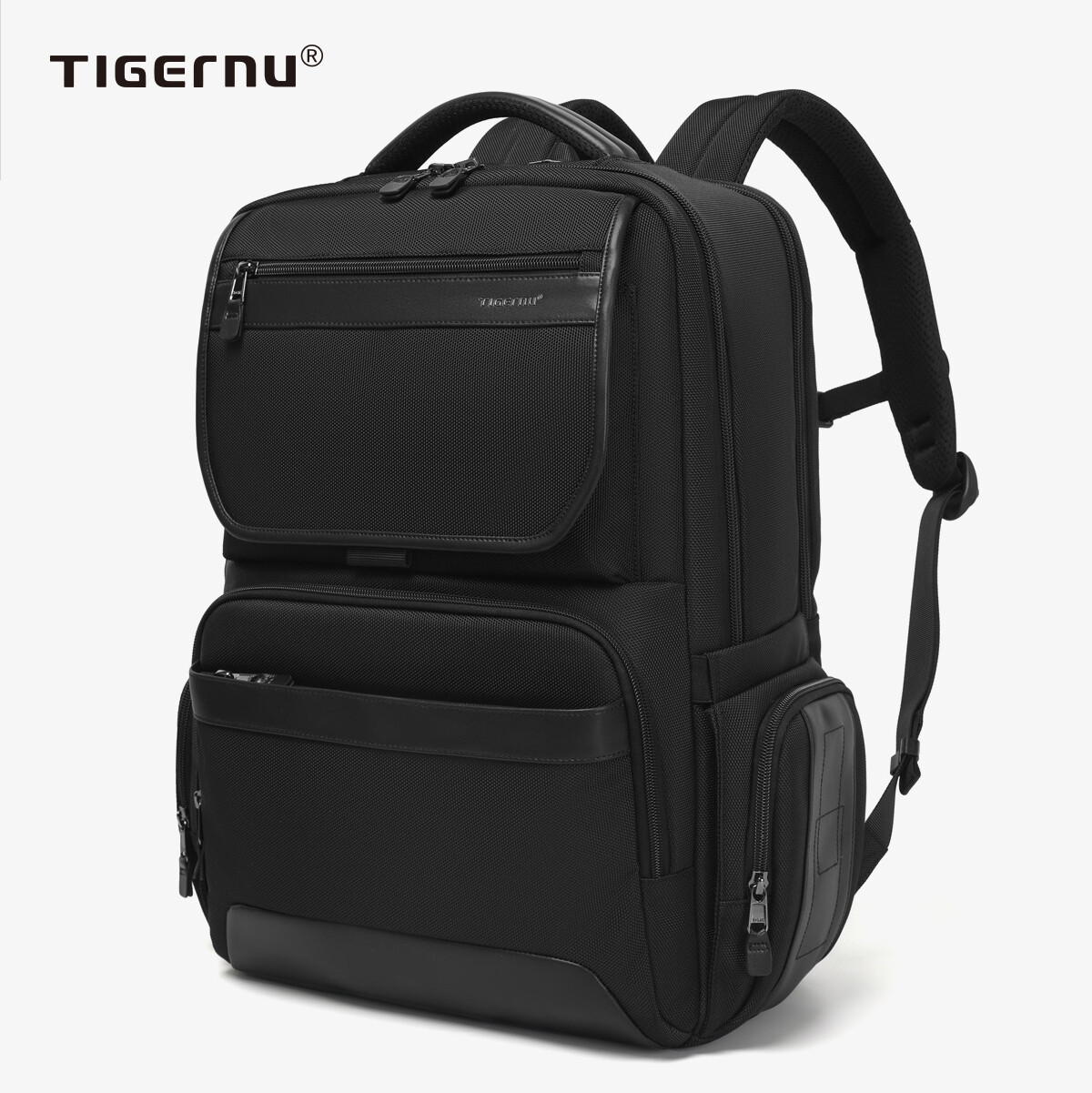  Tigernu Men Double-layer Backpack 17inch Laptop Backpack For Men Business Backpack Bag Casual Travel Bag Men Schoolbag 