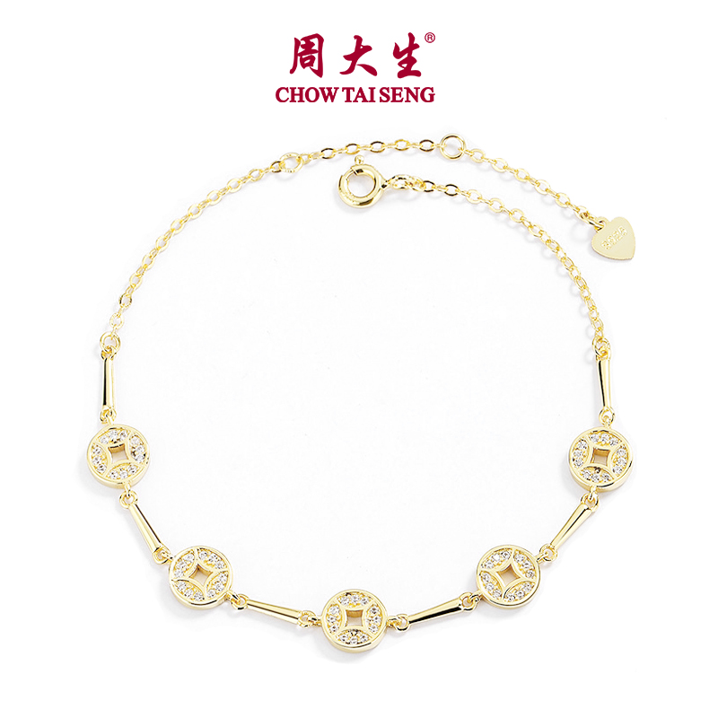 Chow Tai Seng Women Clavicle Pendant Jewelry - Cts S925 Silver