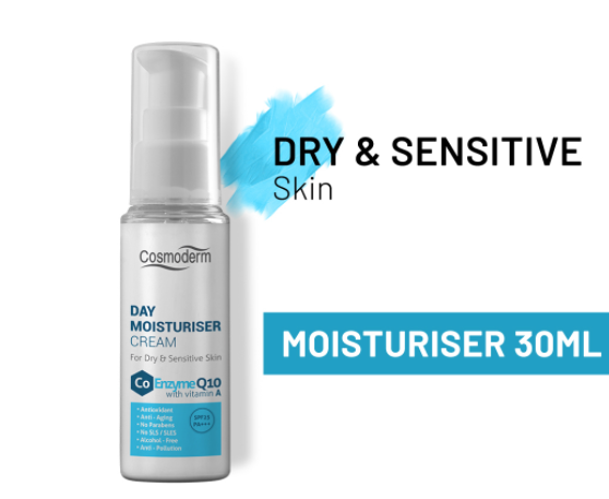 Gambar Cosmoderm Day Moisturiser Cream   Gentle Series (30ml)
