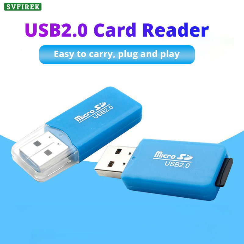 Đầu đọc thẻ micro tf đầu đọc thẻ nhớ flash tf usb2.0 bộ chuyển đổi nhựa nhỏ gọn cho máy tính xách tay phụ kiện
