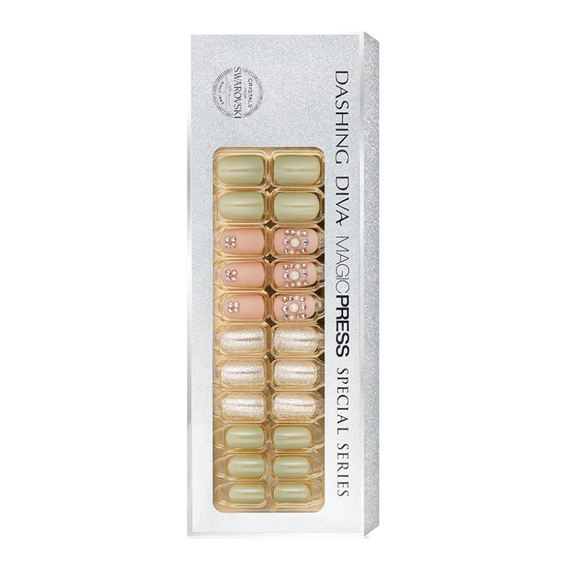 Gambar [BEST BUY] DASHING DIVA Magic Press Swarovski Series Mani Naeli Pandant MPR159PR