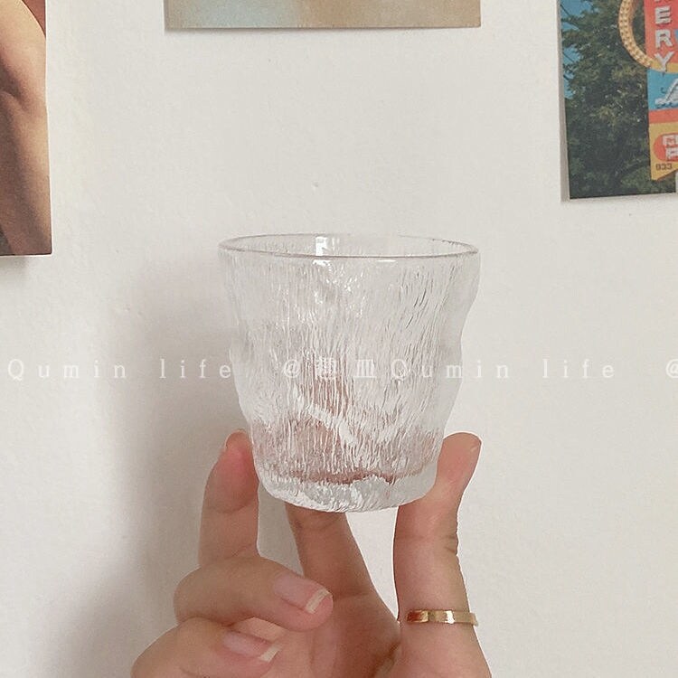 Gambar high quality Glass cup water cup household tea cup simple tea cup ins wind wine cup female milk cup male beer cup juice cup