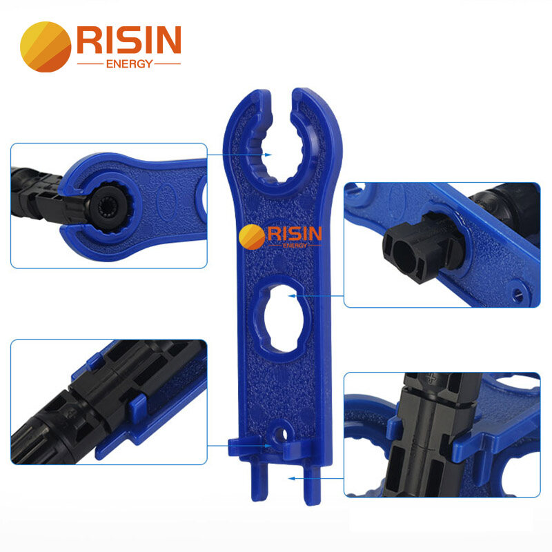 Cao mua lại risin 2 cái MC4 cờ lê linh kiện kết nối tấm năng lượng mặt trời công cụ ngắt kết nối lắp ráp vít spanners